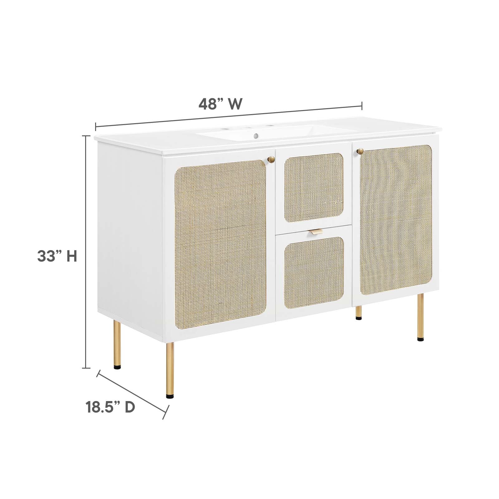 Chaucer 48" Single Sink Bathroom Vanity By Modway - EEI-6699 - Image 44