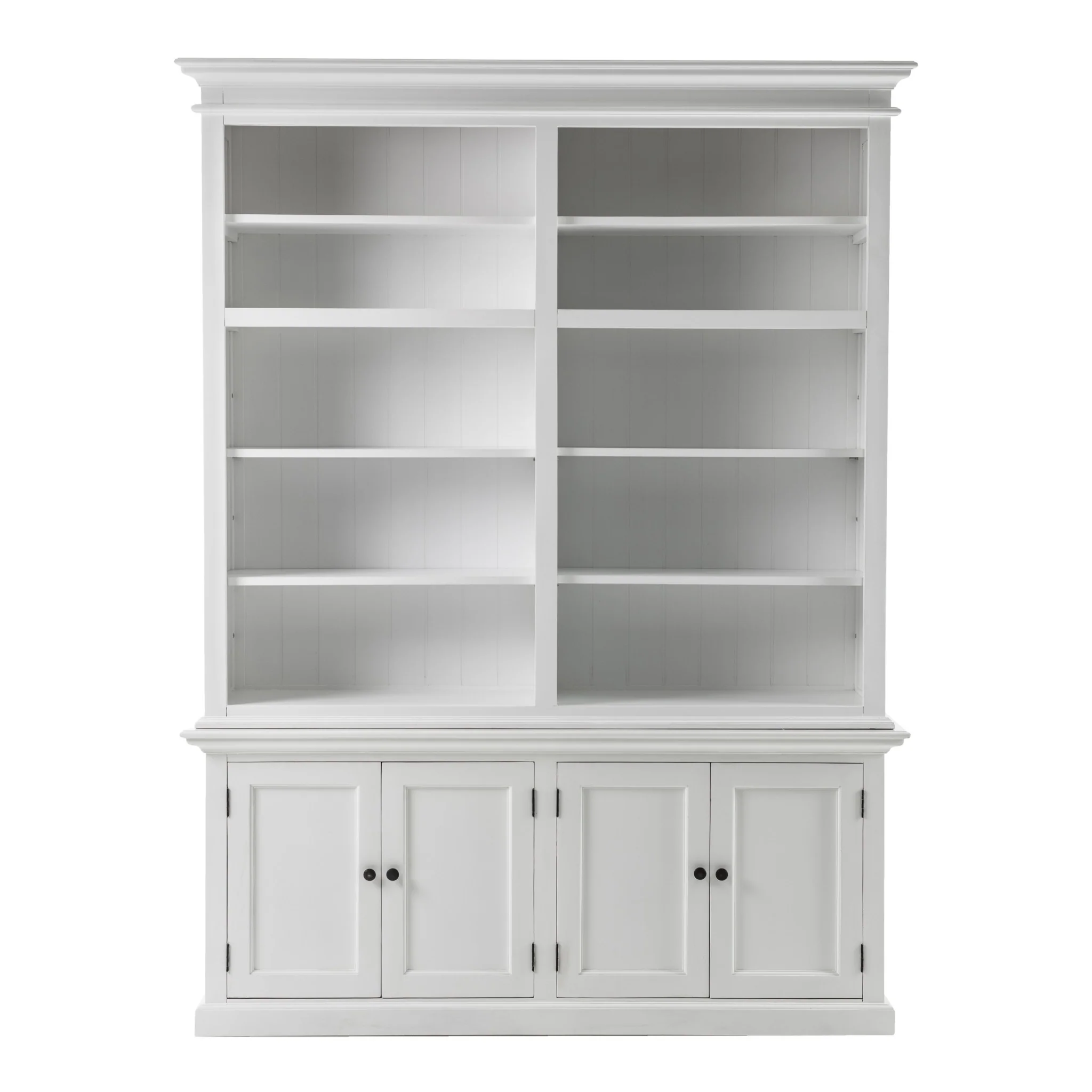Classic White Double Bay Hutch Unit By Homeroots