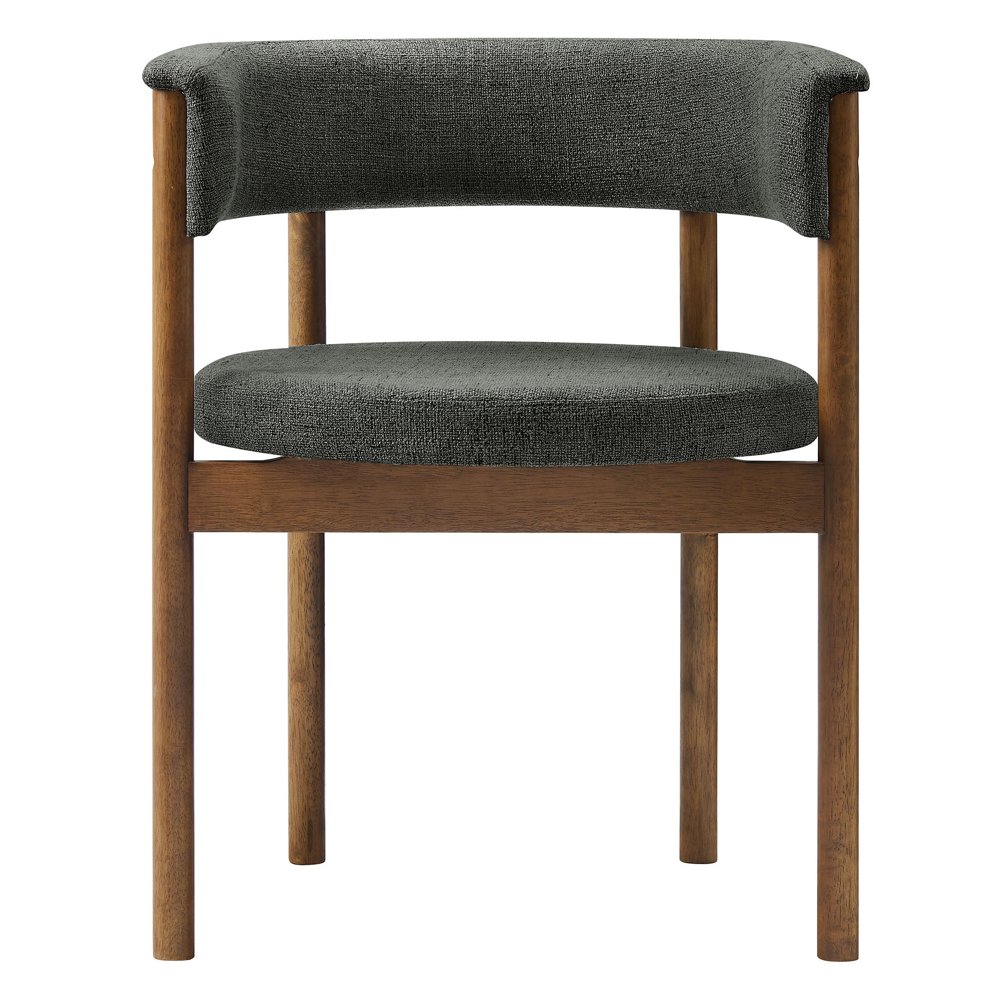 Clea Curved Upholstered Dining Chairs Set Of 2 by Modway - Image 6
