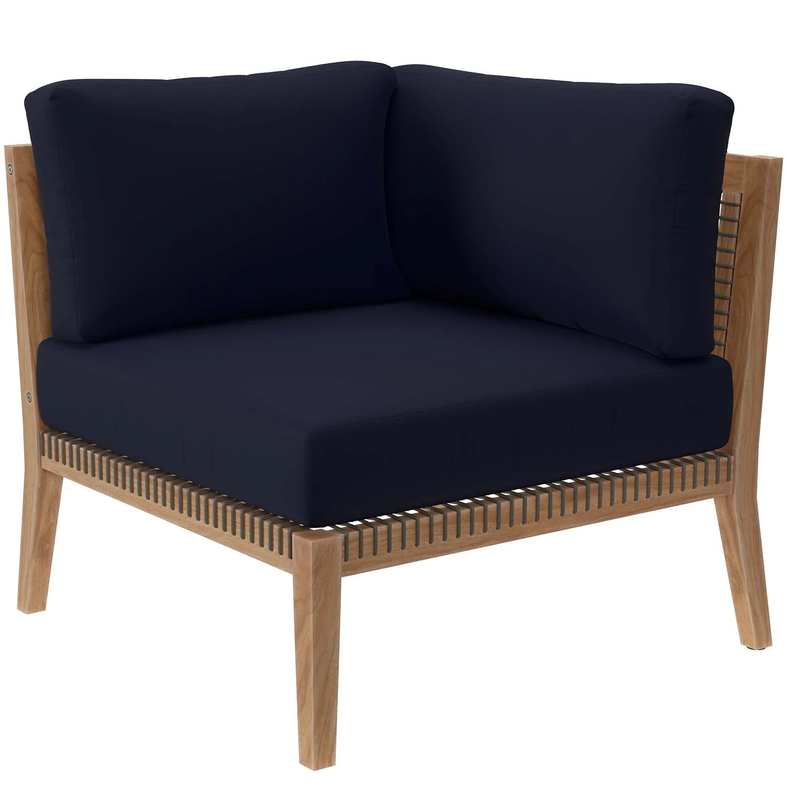 Clearwater Outdoor Patio Teak Wood Loveseat By Modway - EEI-6119 - Image 19