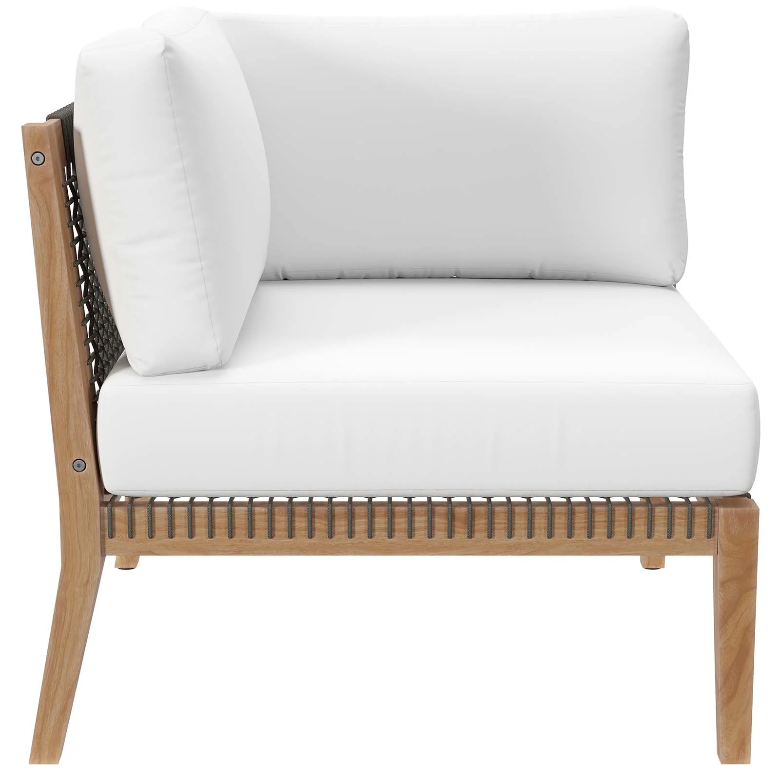 Clearwater Outdoor Patio Teak Wood Loveseat By Modway - EEI-6119 - Image 29