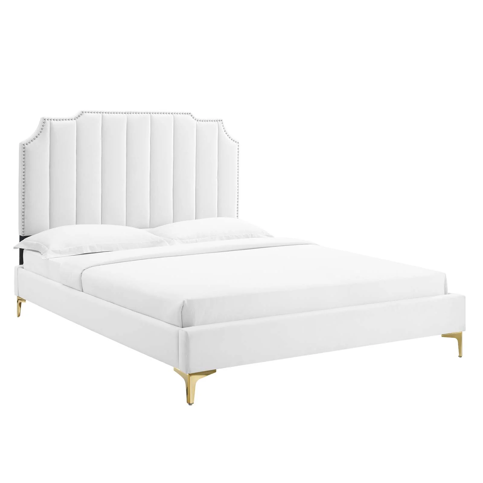 Colette Full Performance Velvet Platform Bed By Modway - MOD-6888 - Image 113