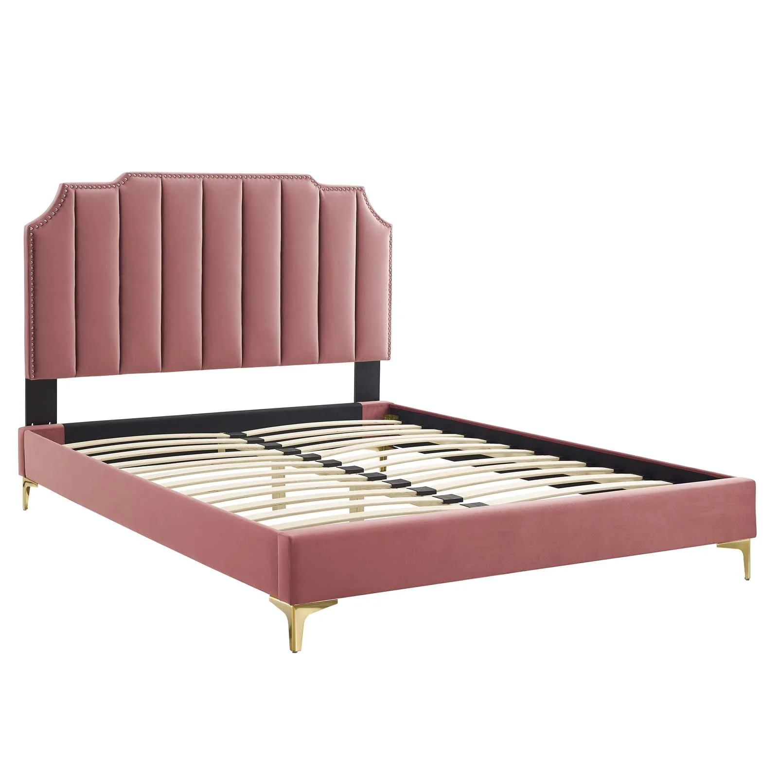 Colette Full Performance Velvet Platform Bed By Modway - MOD-6888 - Image 26