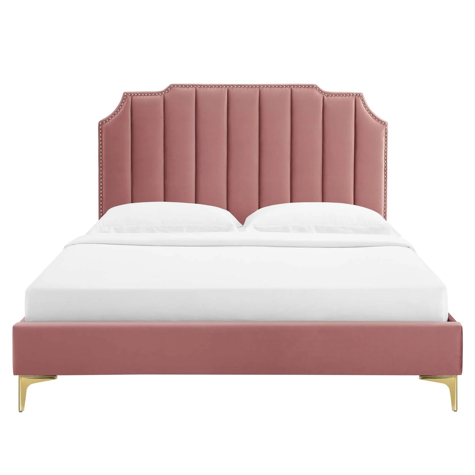 Colette Full Performance Velvet Platform Bed By Modway - MOD-6888 - Image 28