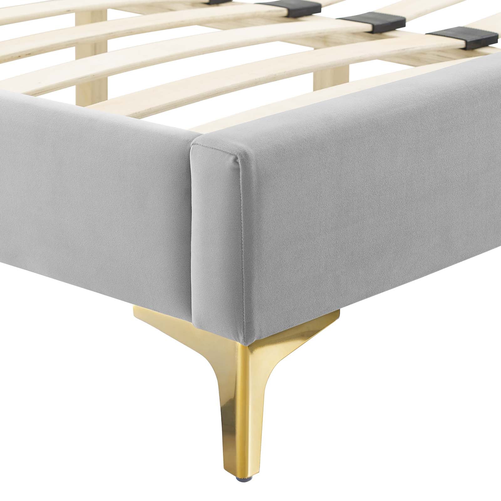 Colette Full Performance Velvet Platform Bed By Modway - MOD-6888 - Image 45