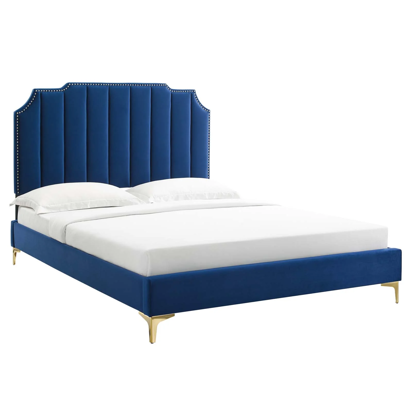 Colette Full Performance Velvet Platform Bed By Modway - MOD-6888 - Image 65