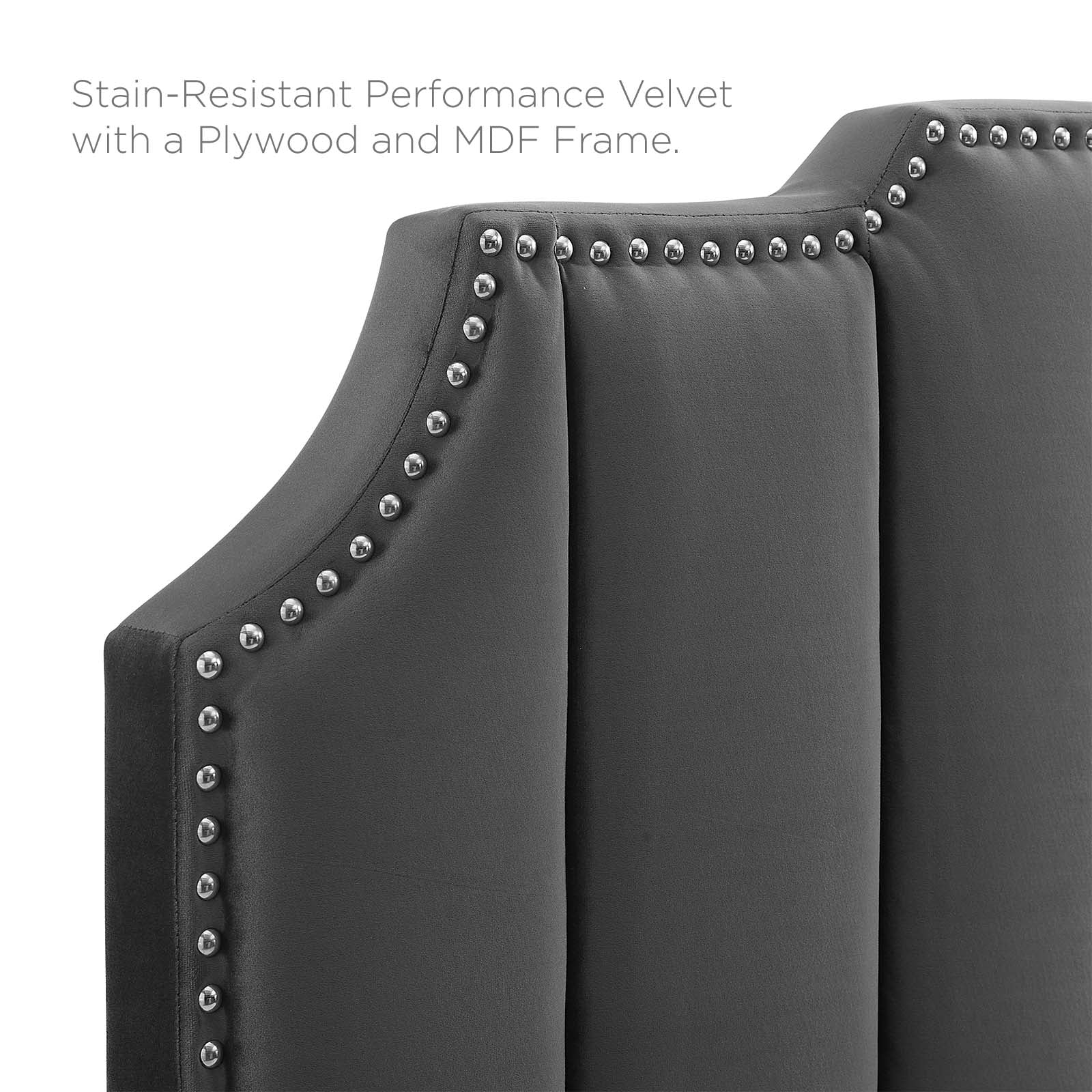Colette Full Performance Velvet Platform Bed By Modway - MOD-6888 - Image 7