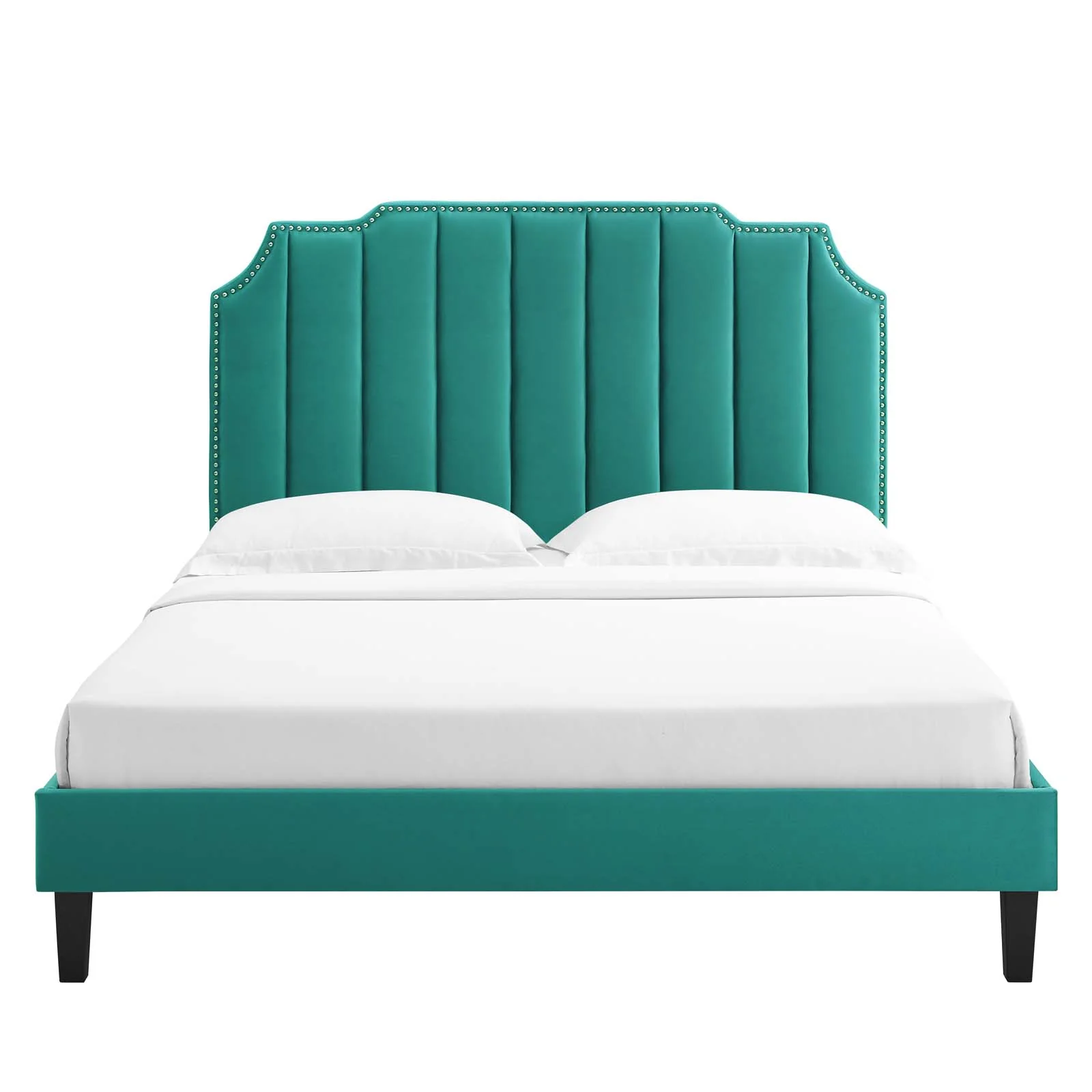 Colette Full Performance Velvet Platform Bed By Modway - MOD-6890 - Image 108