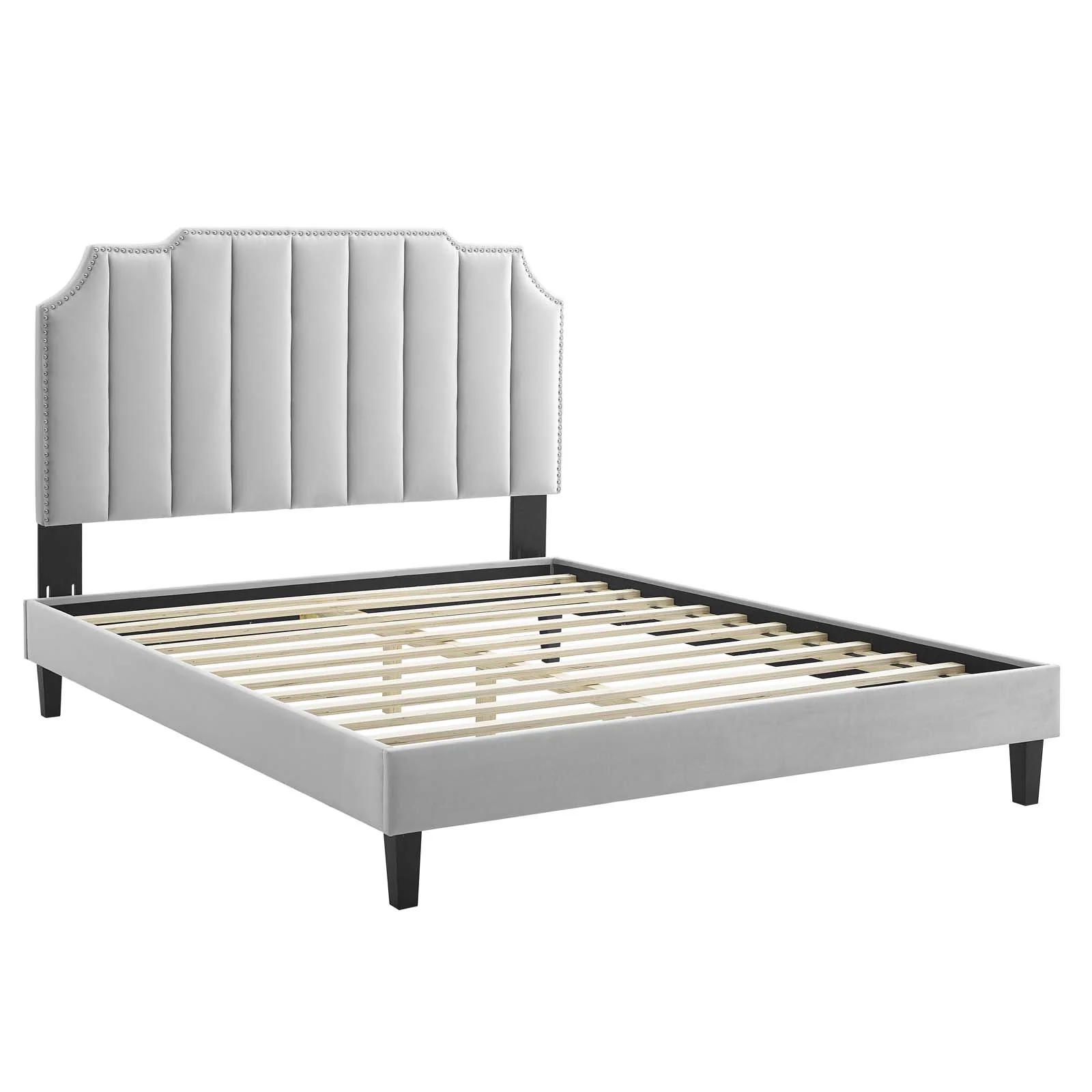 Colette Full Performance Velvet Platform Bed By Modway - MOD-6890 - Image 42