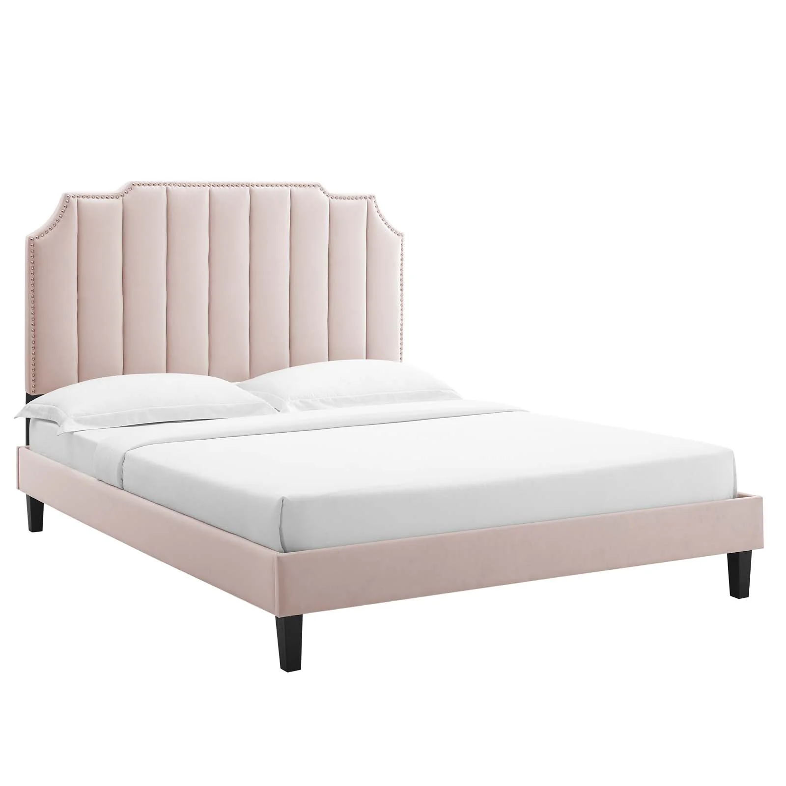 Colette Full Performance Velvet Platform Bed By Modway - MOD-6890 - Image 81