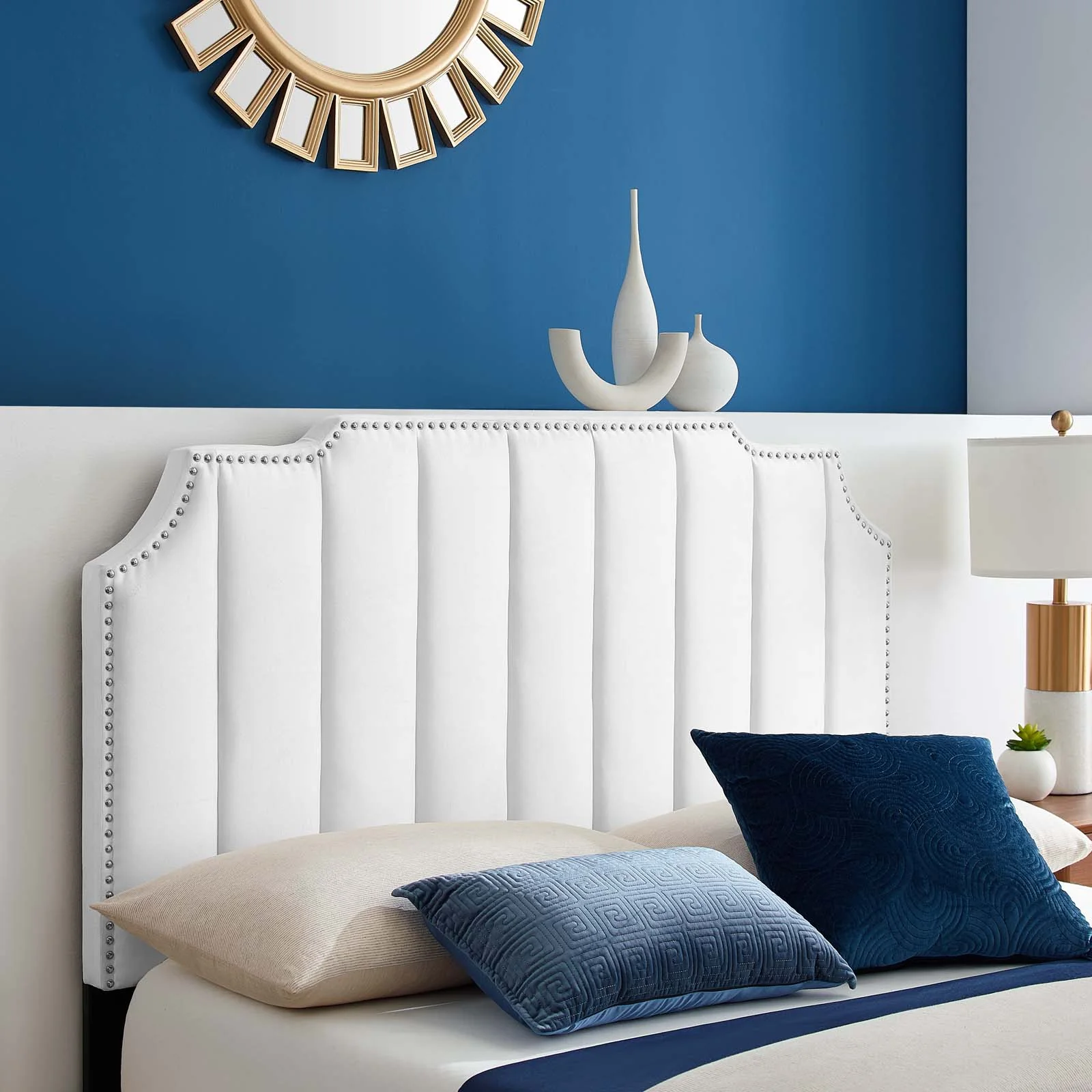 Colette King Performance Velvet Platform Bed By Modway - MOD-7074 - Image 120