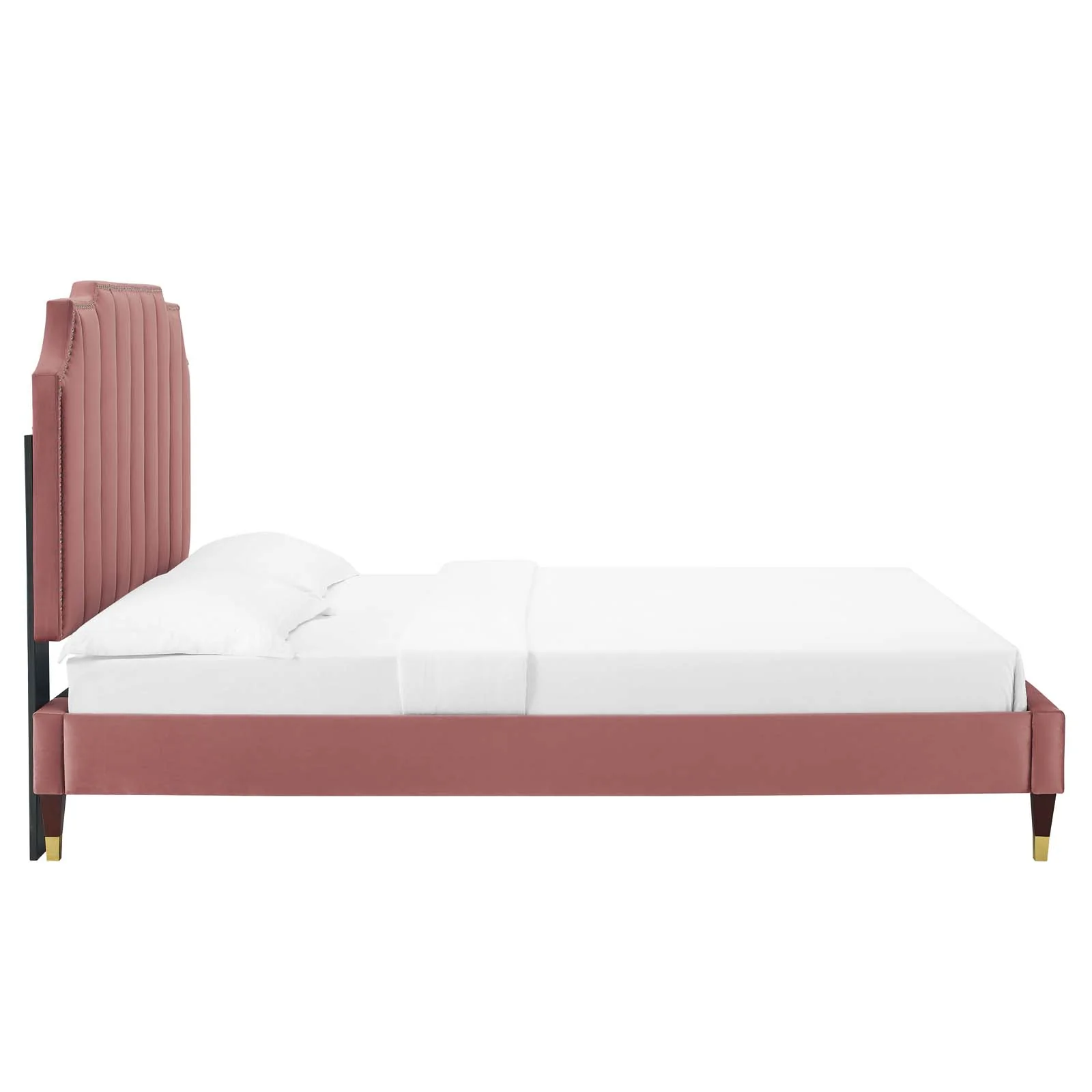 Colette King Performance Velvet Platform Bed By Modway - MOD-7074 - Image 27