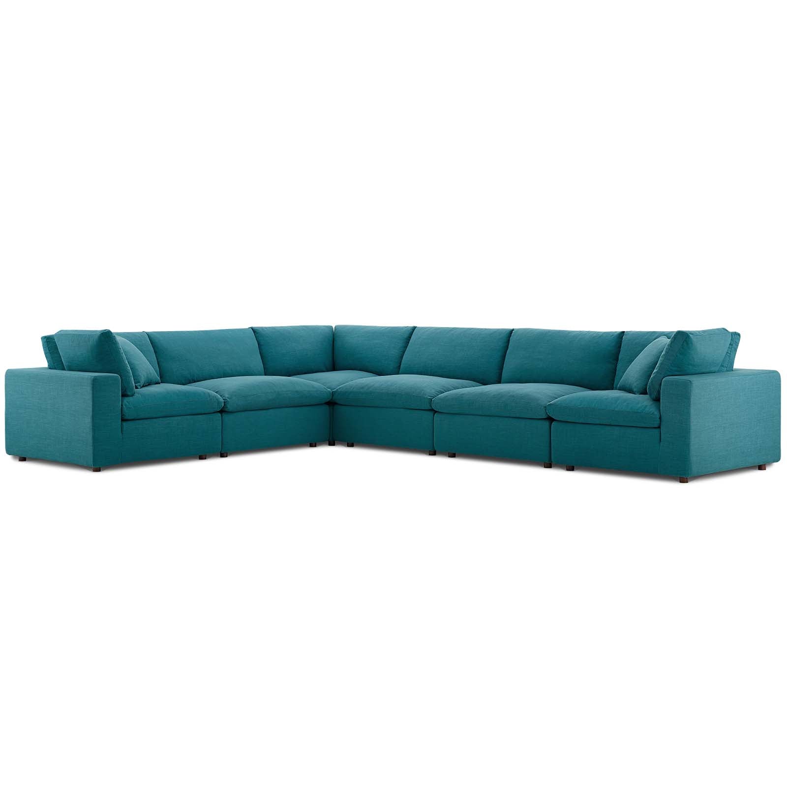 Commix Down Filled Overstuffed 6 Piece Sectional Sofa Set By Modway - EEI-3361 - Image 45