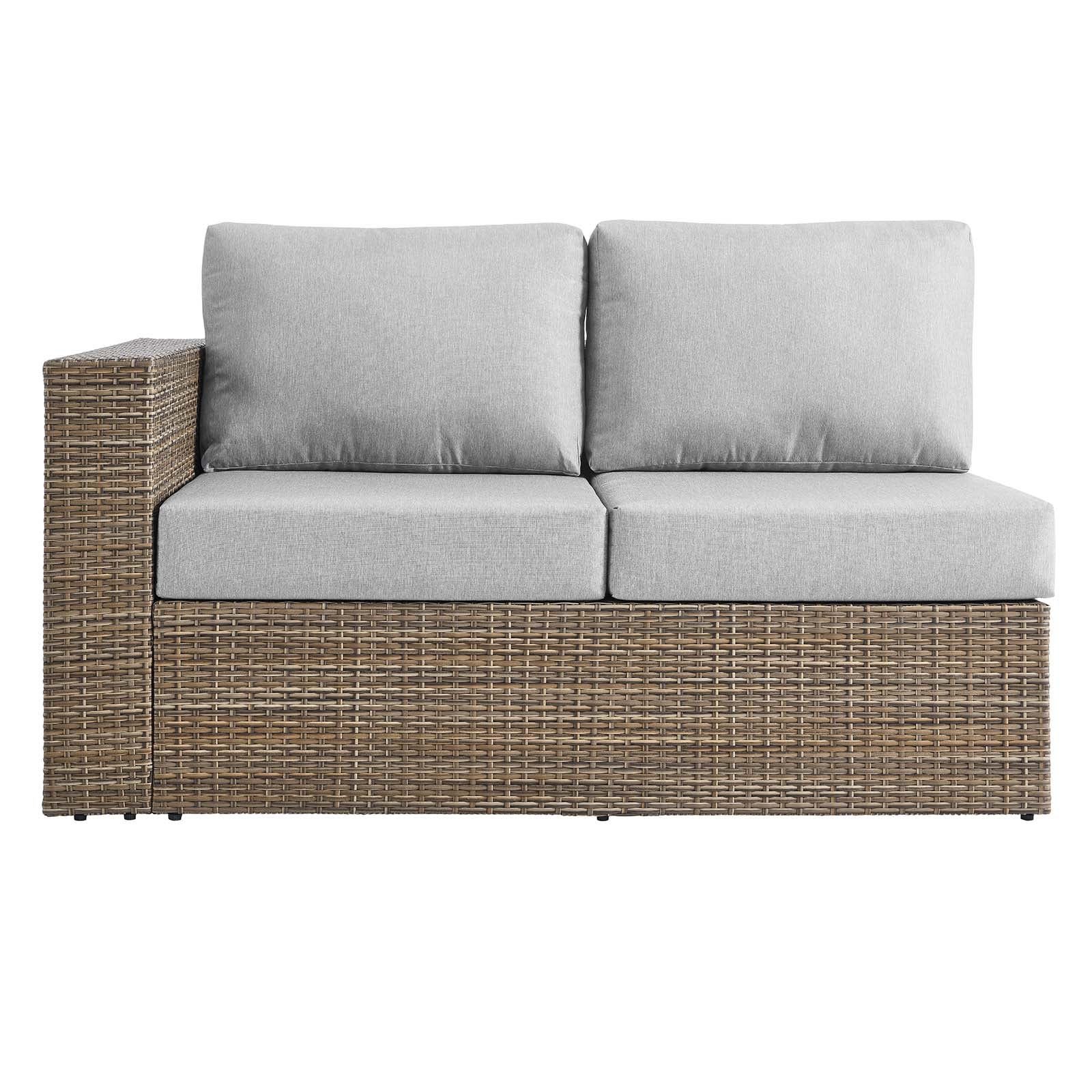 Convene Outdoor Patio Outdoor Patio Sectional Sofa and Ottoman Set By Modway - EEI-6332 - Image 12