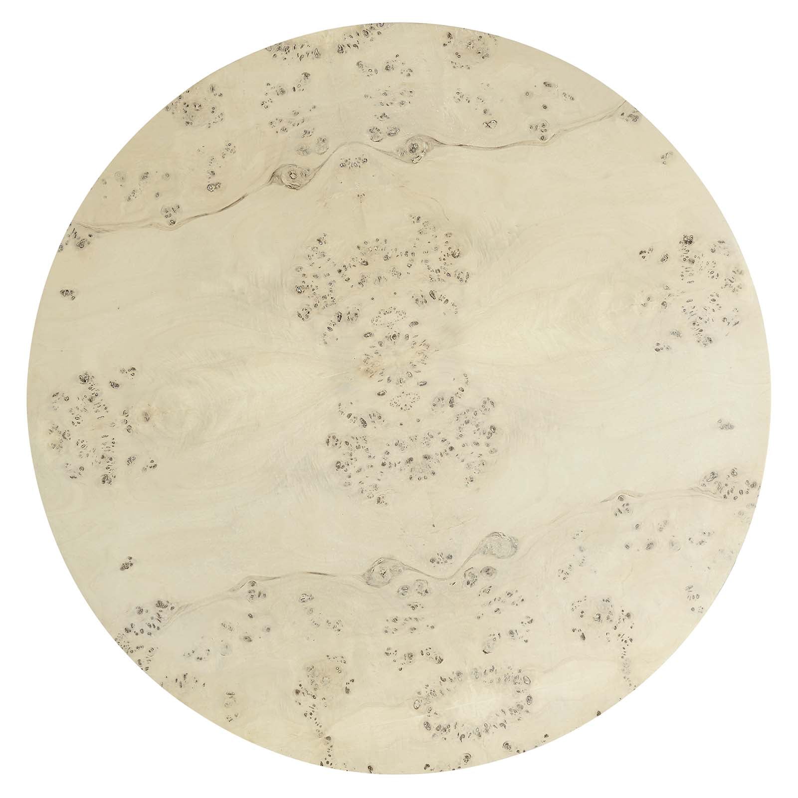 Cosmos 35" Round Burl Wood Coffee Table By Modway - EEI-6274 - Image 4