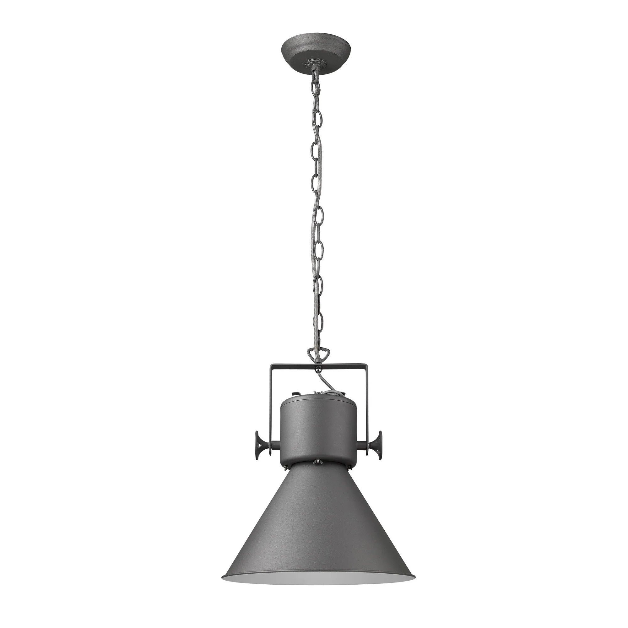 Crew 1-Light Gray Pendant By Homeroots