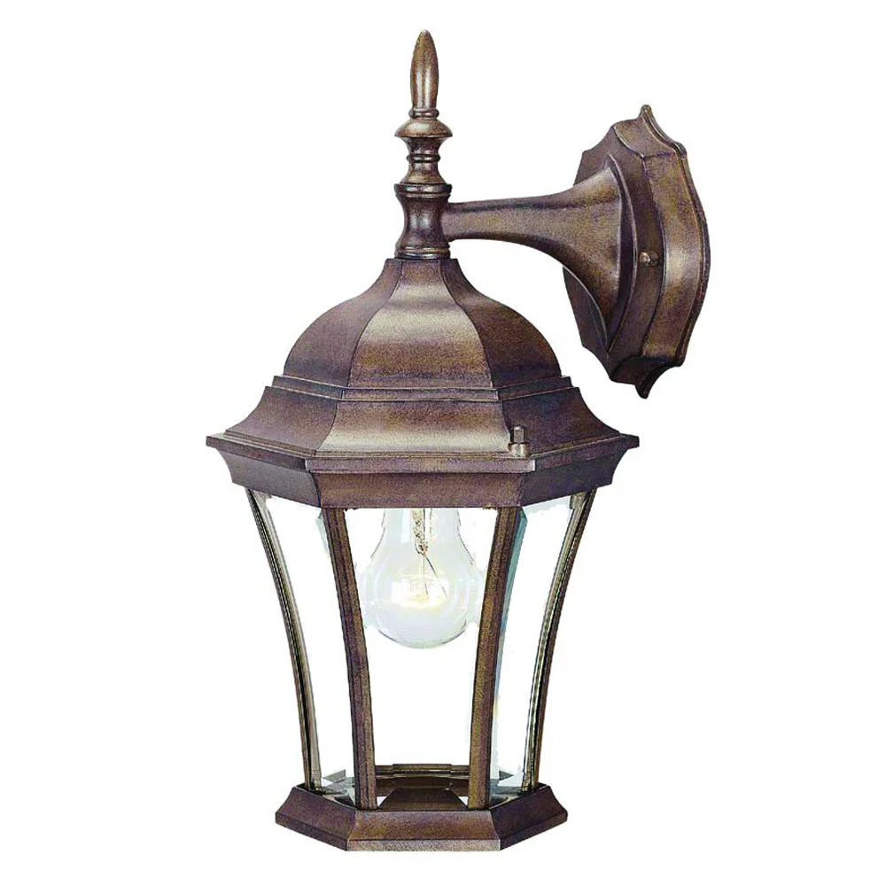 Dark Brown Hanging Carousel Lantern Wall Light By Homeroots