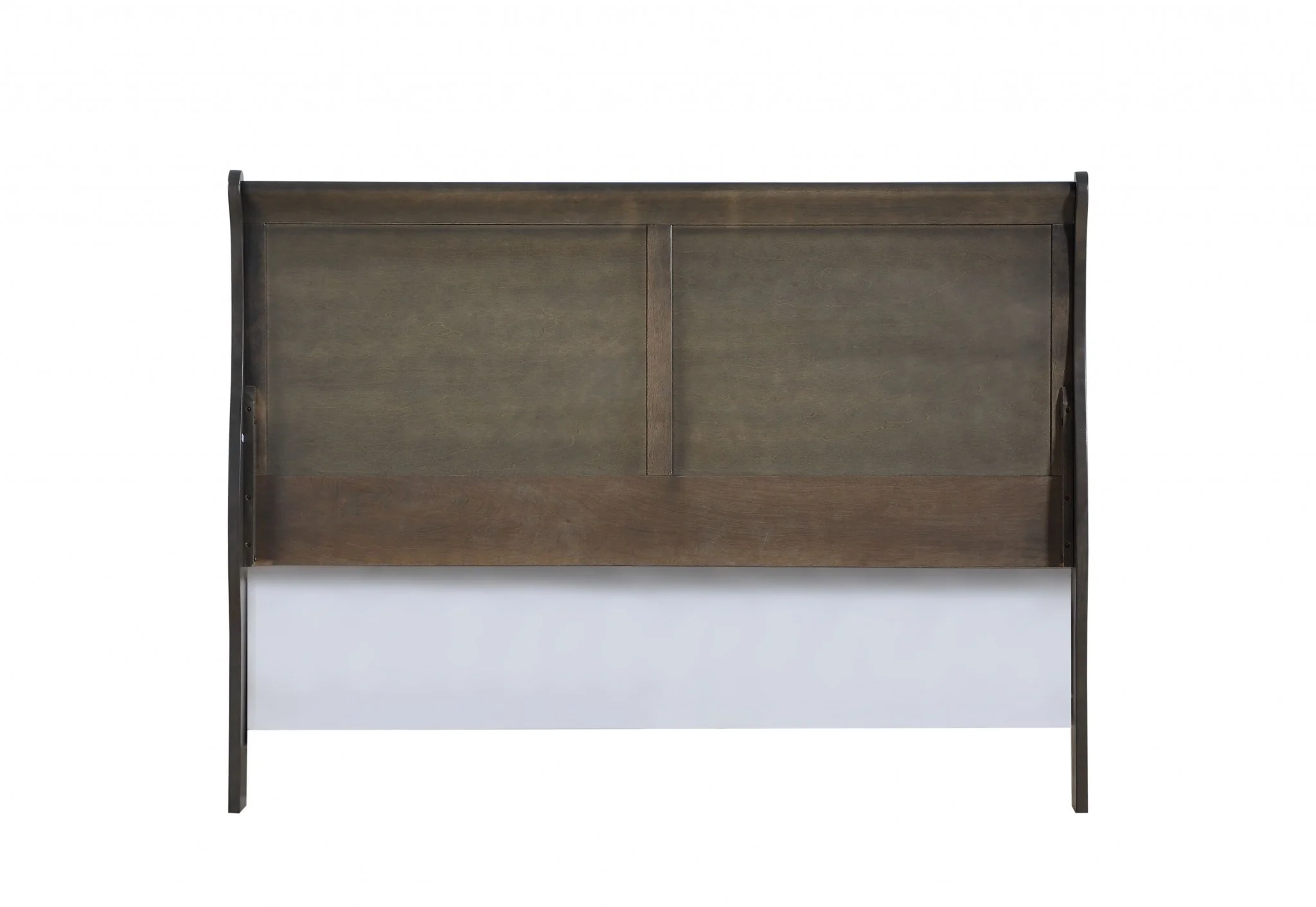 Dark Gray Wood Eastern King Bed By Homeroots - Image 3
