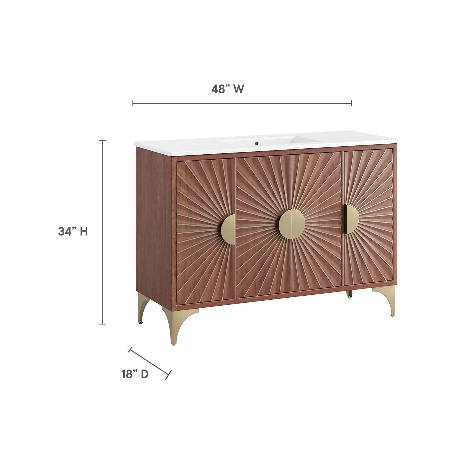 Daylight 48" Bathroom Vanity By Modway - EEI-6302 - Image 3