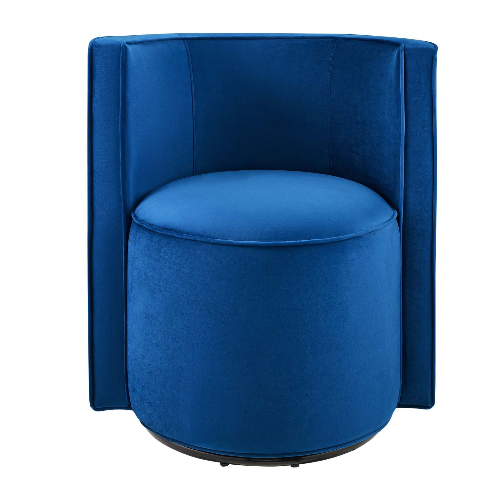 Della Performance Velvet Fabric Swivel Chair By Modway - EEI-6222 - Image 12