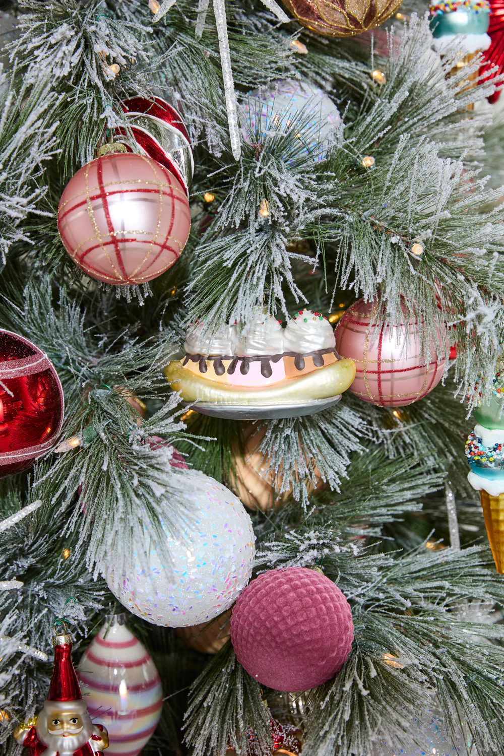 Dessert First Sundae Ornament Set of 4 By Accent Decor - Image 6