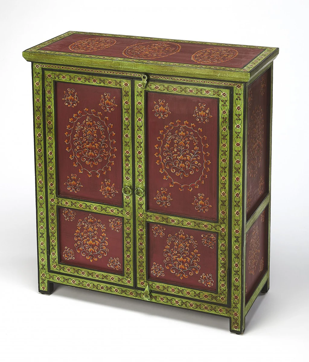 Disha Hand Painted Chest By Homeroots