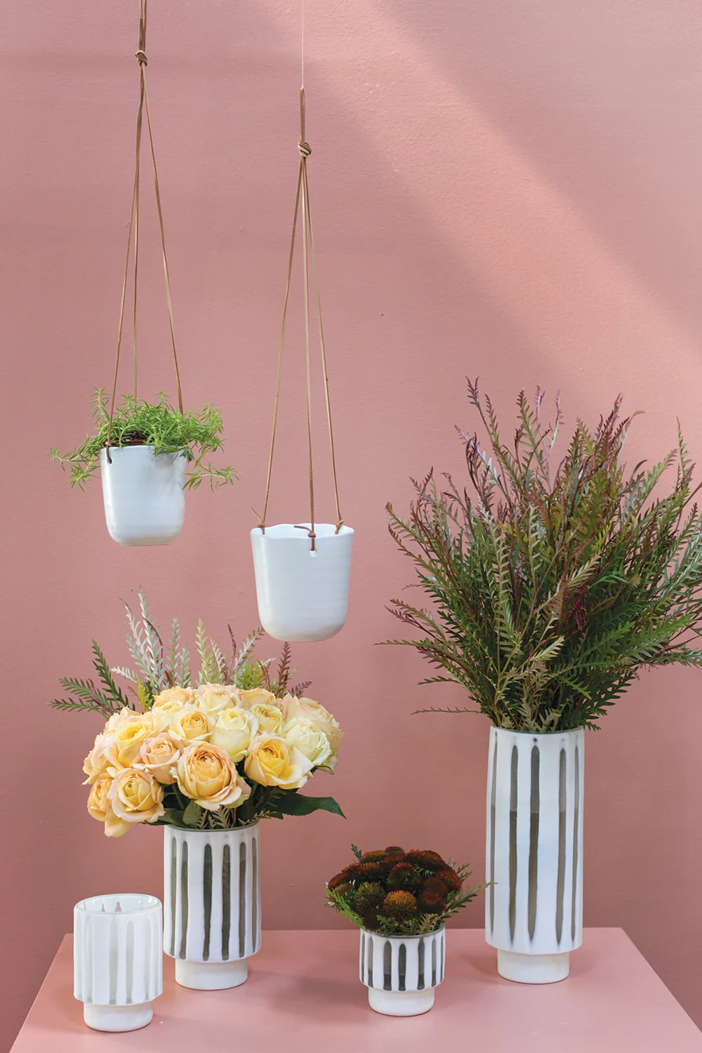 Doni Plant Hanger Set of 4 By Accent Decor - Image 3