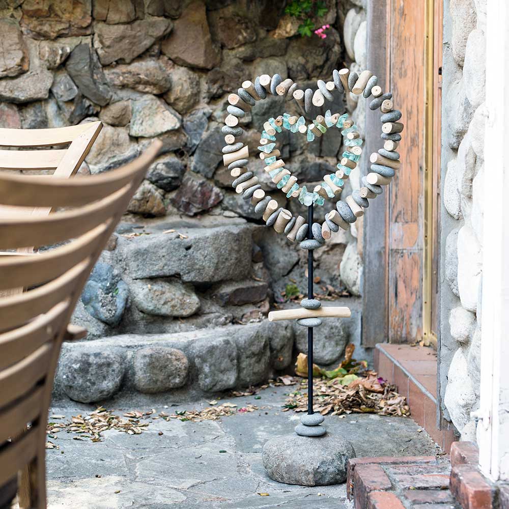 Double Heart Garden Stand Set of 2 By Garden Age Supply - Image 3