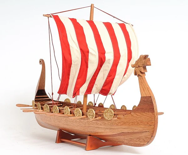 Drakkar Viking Large Ship Model By Homeroots