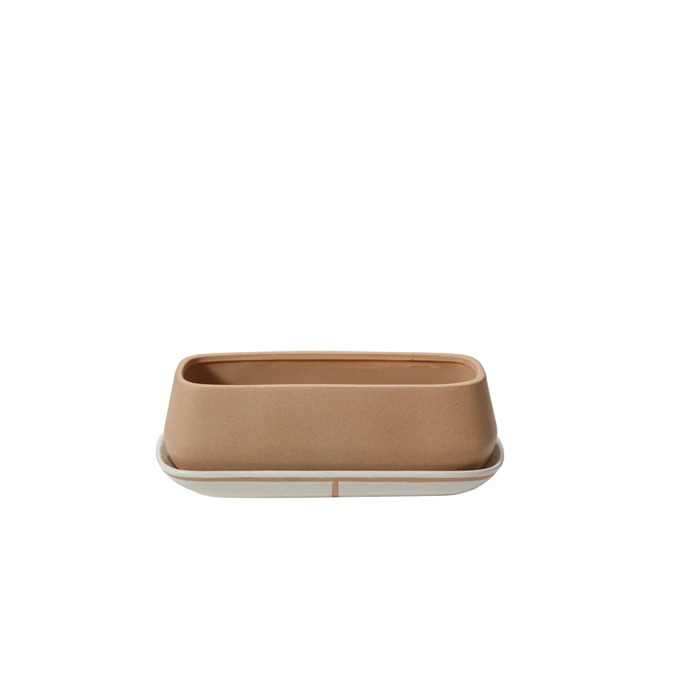 Dublin Planter with Saucer By Accent Decor - Image 2