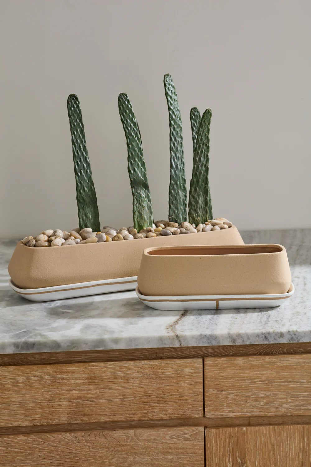 Dublin Planter with Saucer By Accent Decor - Image 3