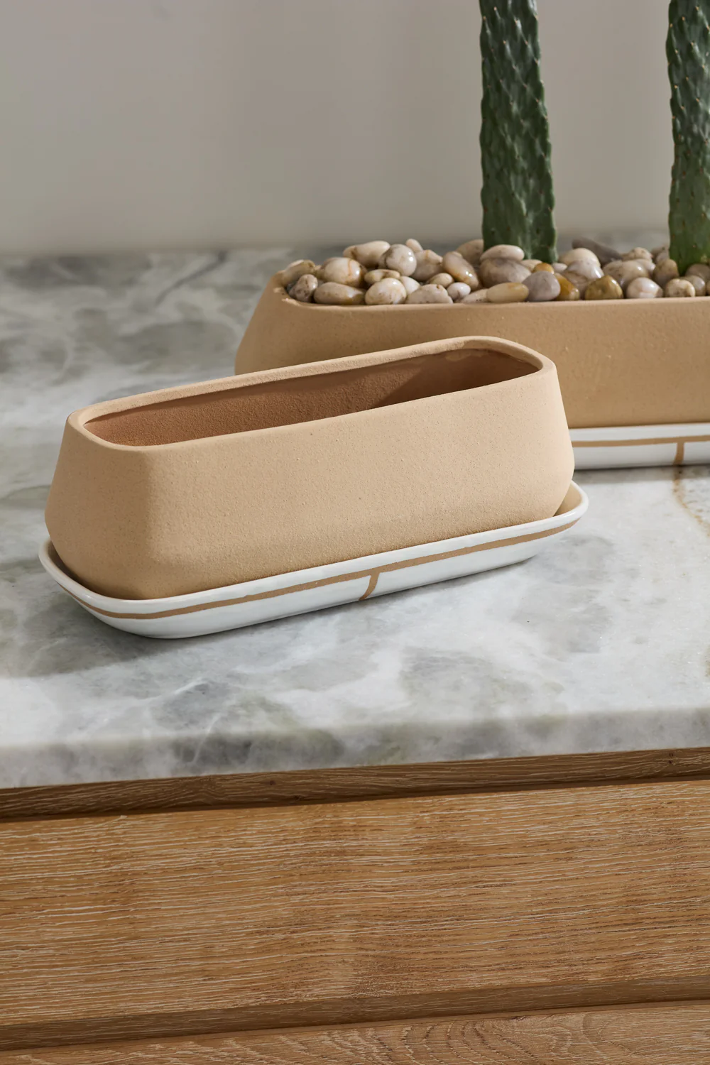 Dublin Planter with Saucer By Accent Decor - Image 7