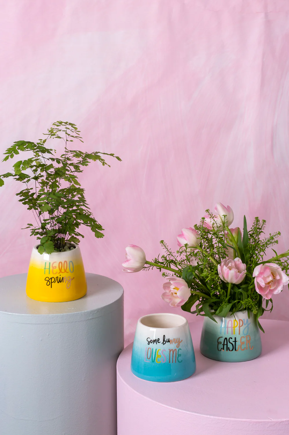 Easter Cheer Pot Set of 4 By Accent Decor - Image 3