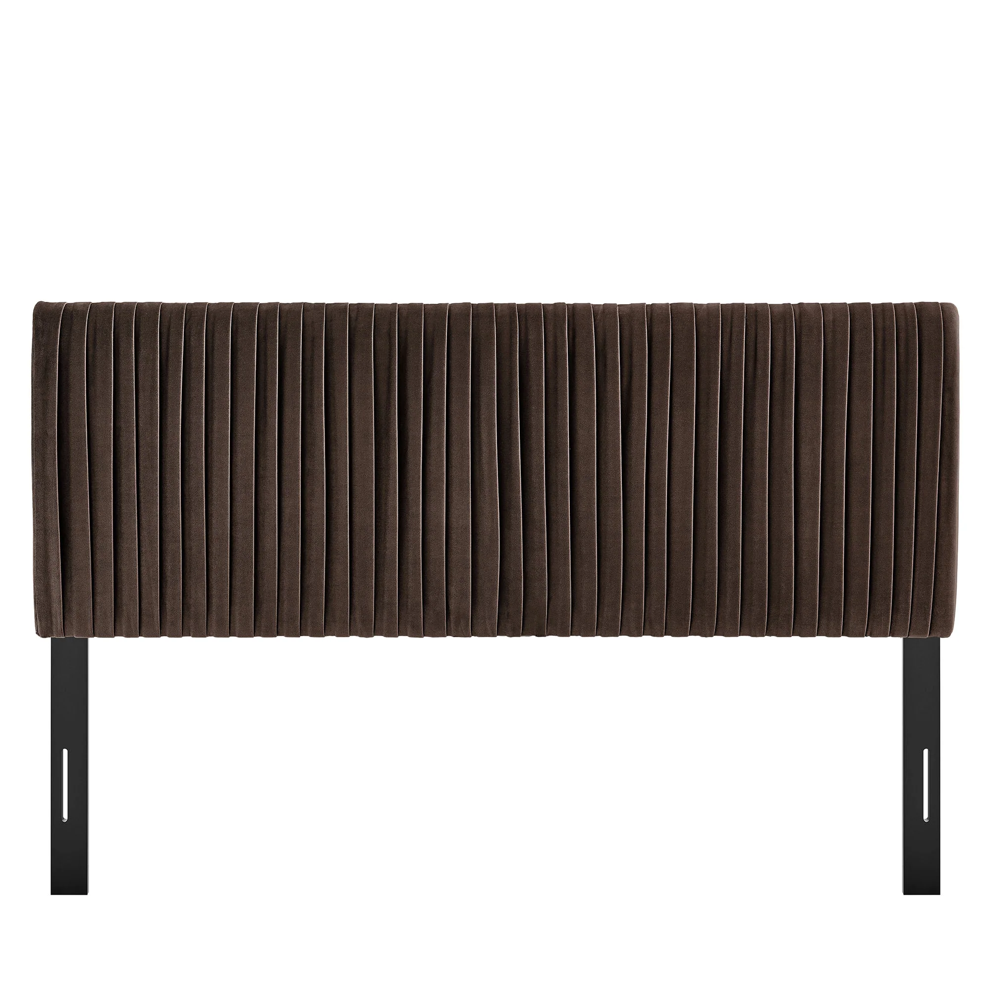 Eloise Stain-Resistant Performance Velvet Full Headboard by Modway - Image 3