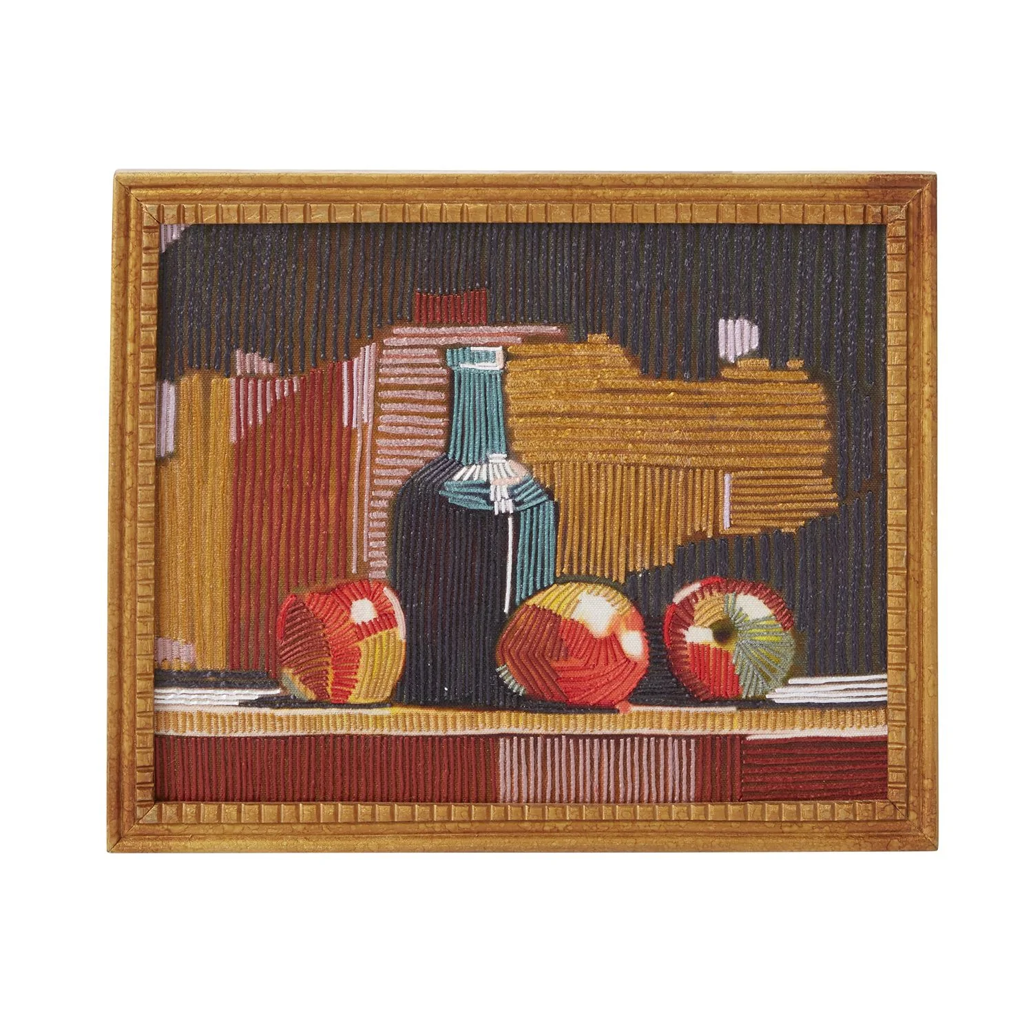 Embroidered Still Life Wall Art 13" x 10.5" By Accent Decor - Image 5