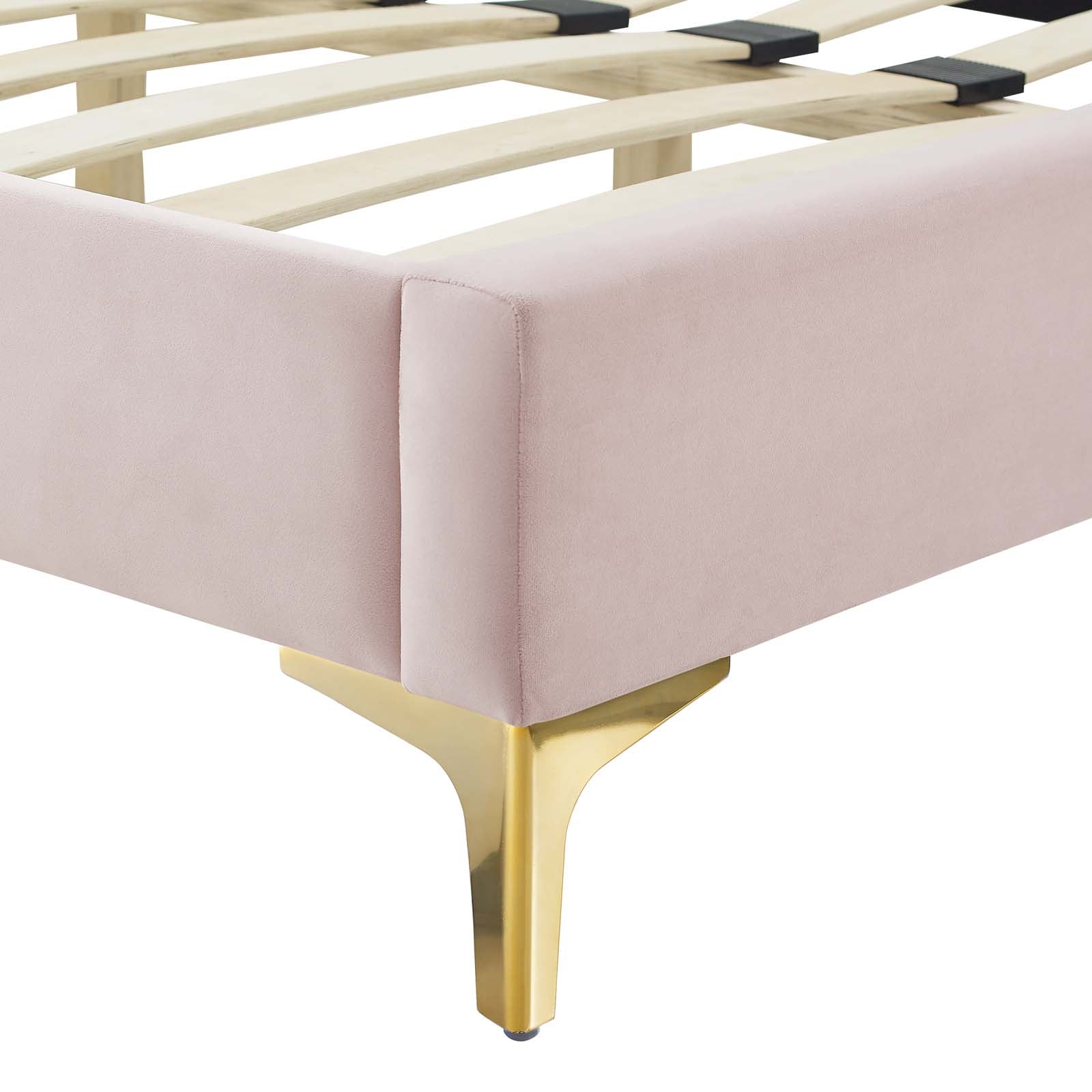 Emerson Performance Velvet King Platform Bed By Modway - MOD-6859 - Image 67