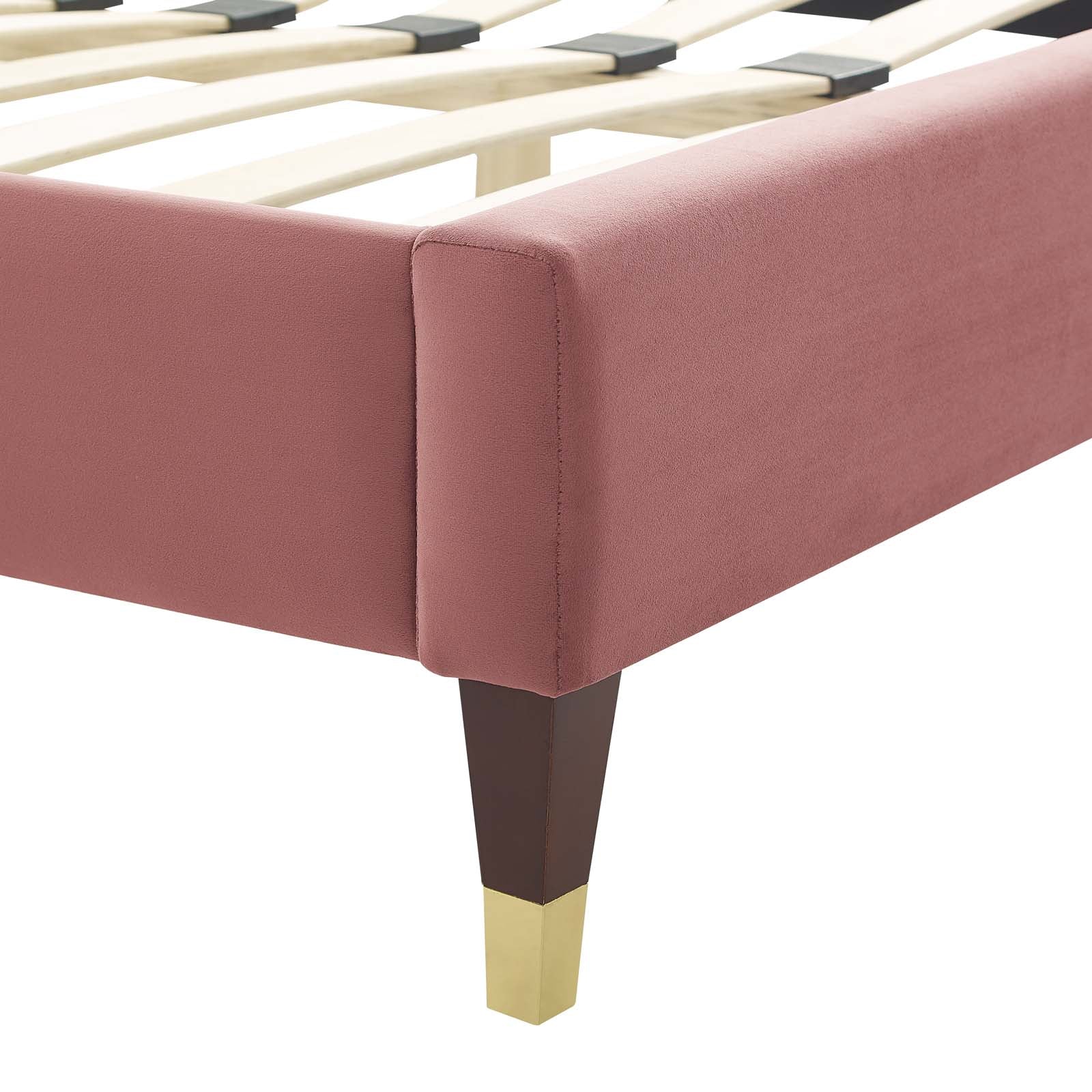 Emerson Performance Velvet King Platform Bed By Modway - MOD-6860 - Image 25