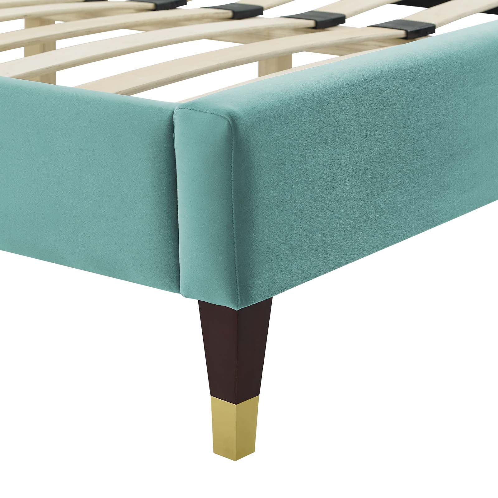 Emerson Performance Velvet King Platform Bed By Modway - MOD-6860 - Image 39