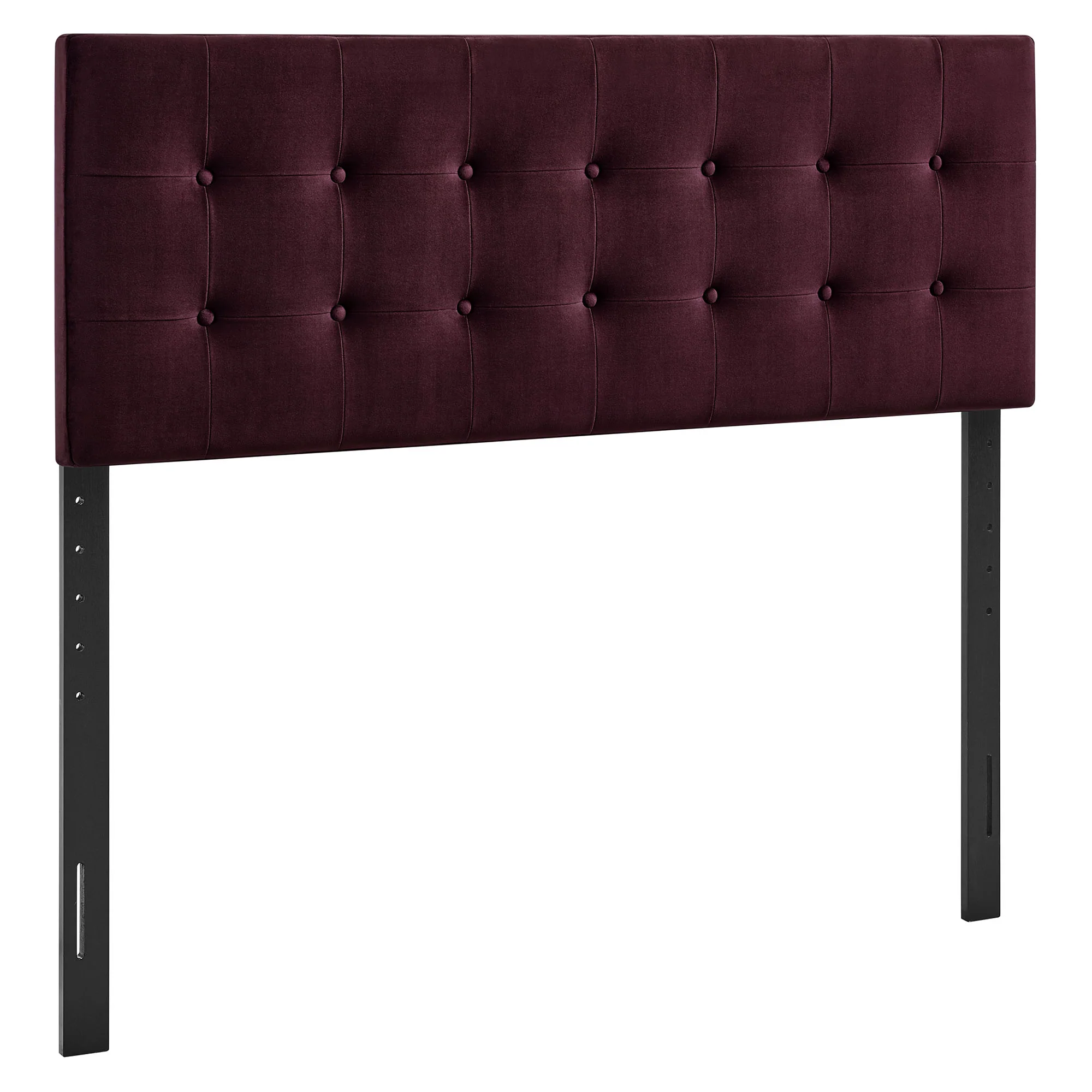 Emily Stain-Resistant Performance Velvet Full Size Headboard by Modway - Image 33