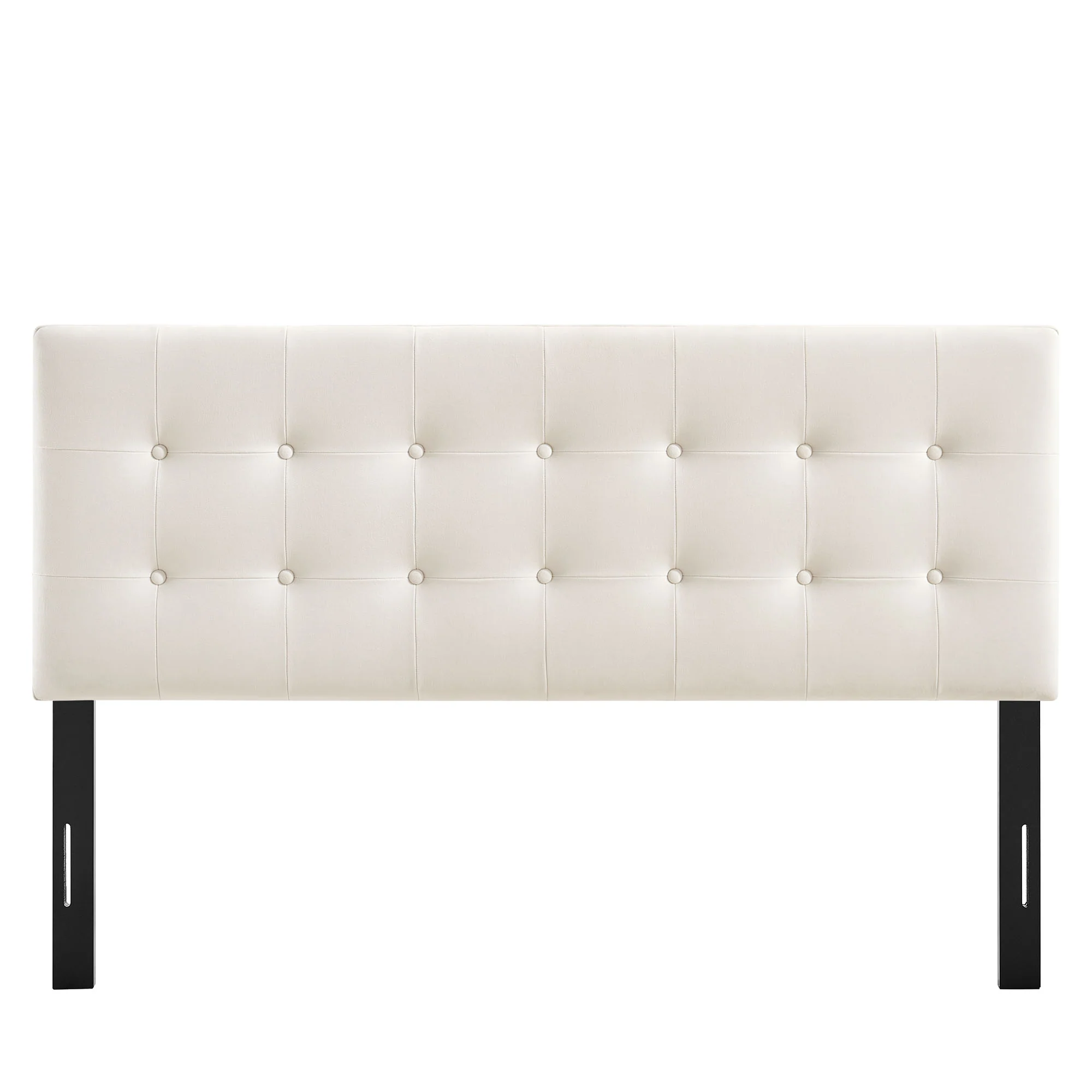 Emily Stain-Resistant Performance Velvet King Size Headboard by Modway - Image 3