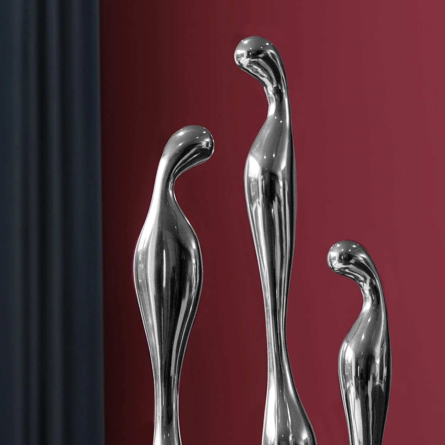 Emma 35.5"H Sculpture By Gold Leaf
