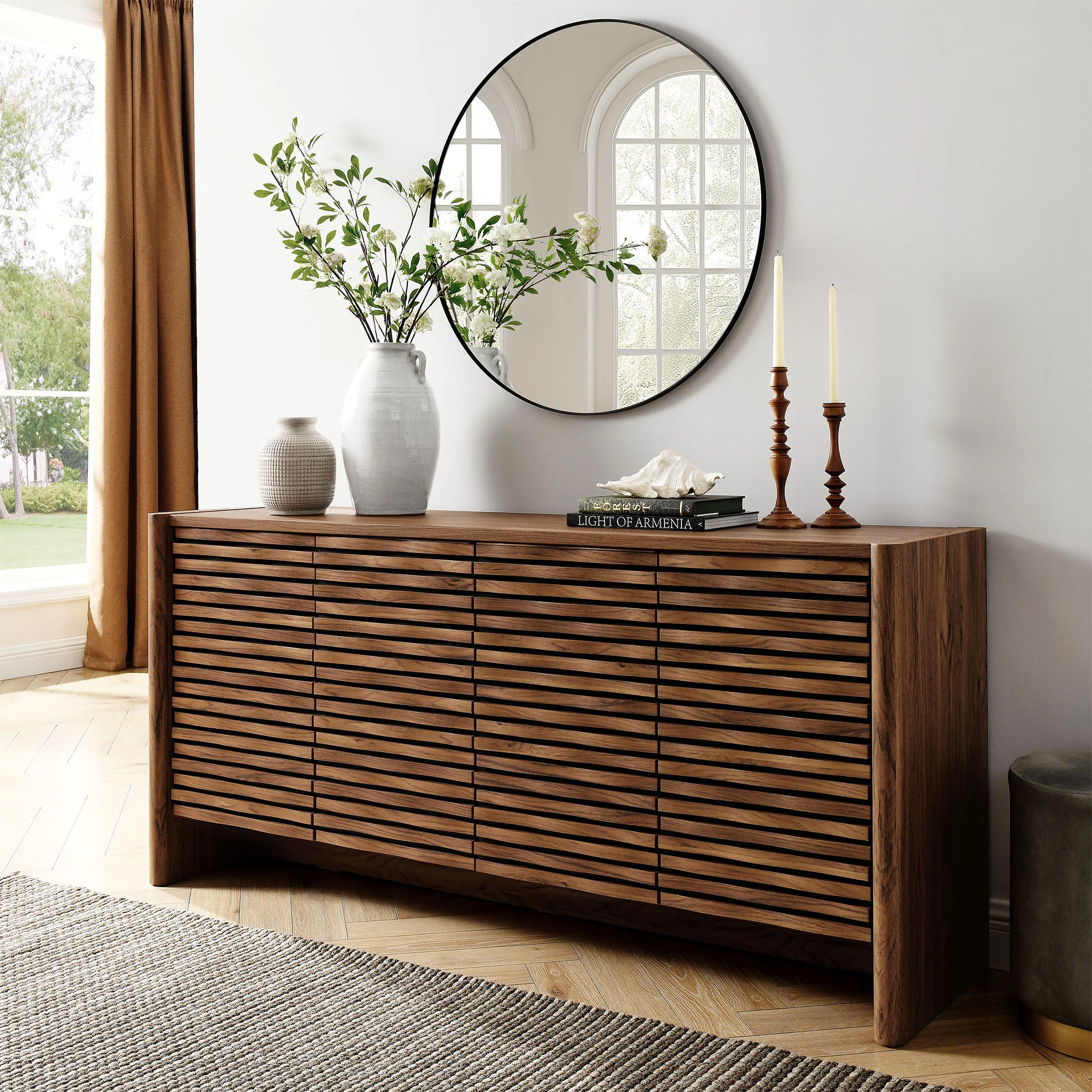 Emric Wave 66" 4-Door Sideboard by Modway