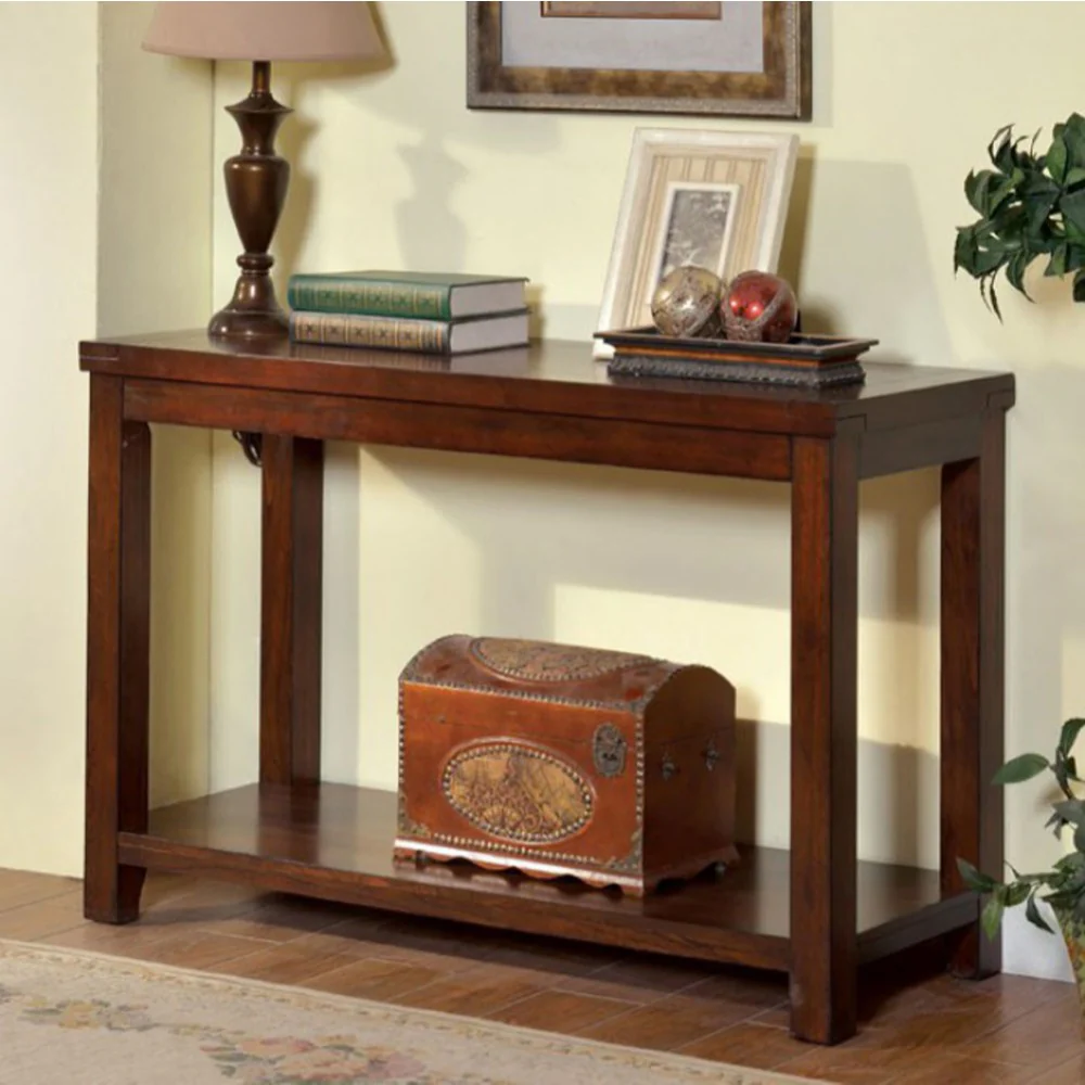 Estell Transitional Sofa Table By Benzara