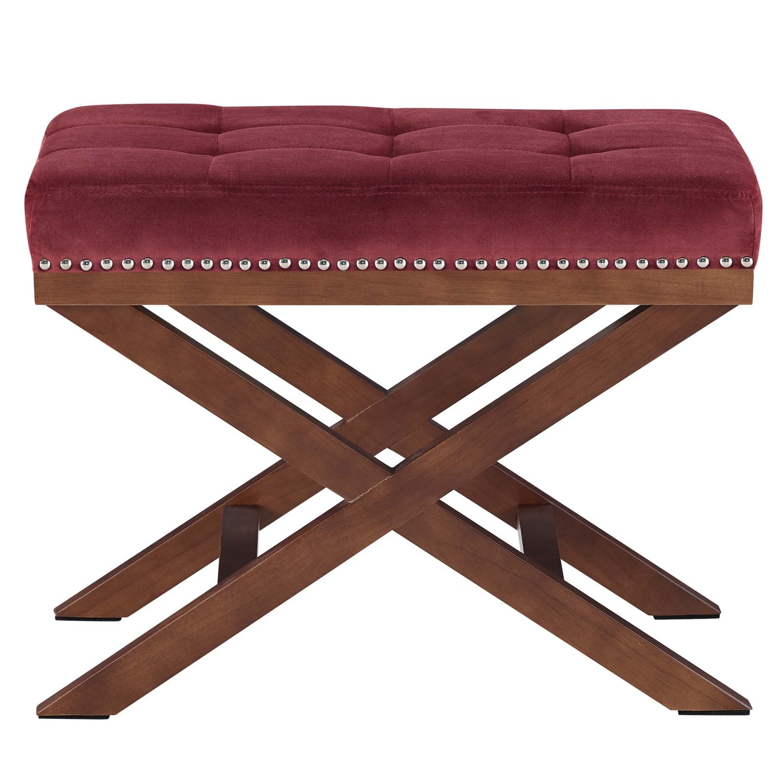 Facet Velvet Bench By Modway - EEI-2571 - Image 8