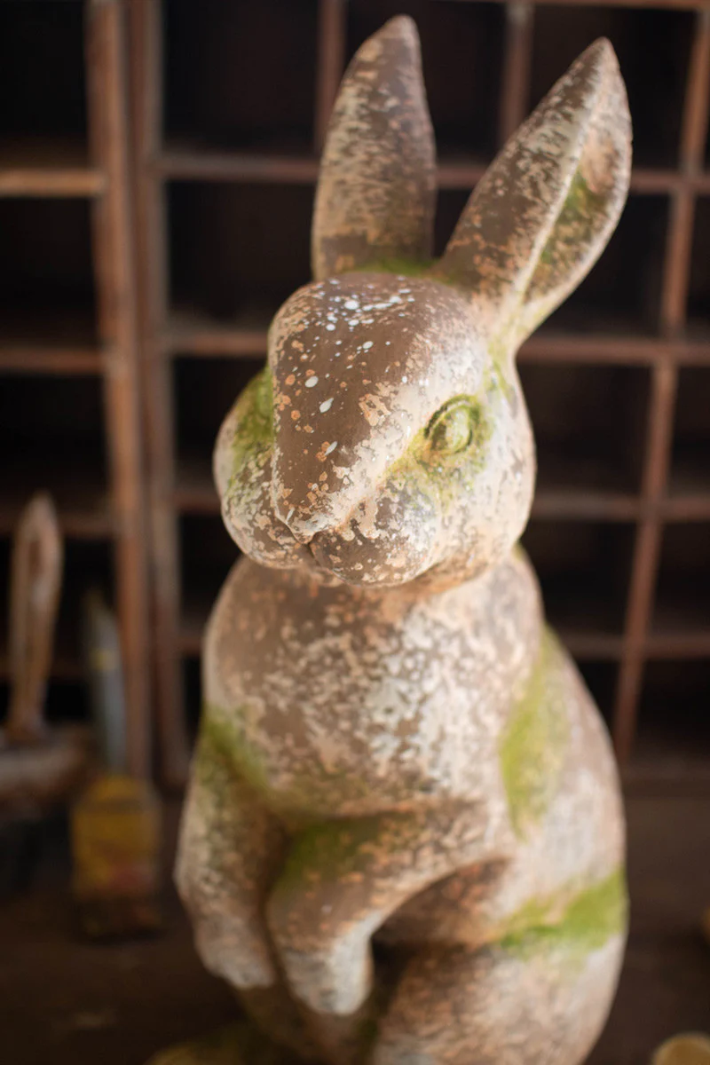 Faux Concrete Rabbit - Head Forward By Kalalou - Image 2