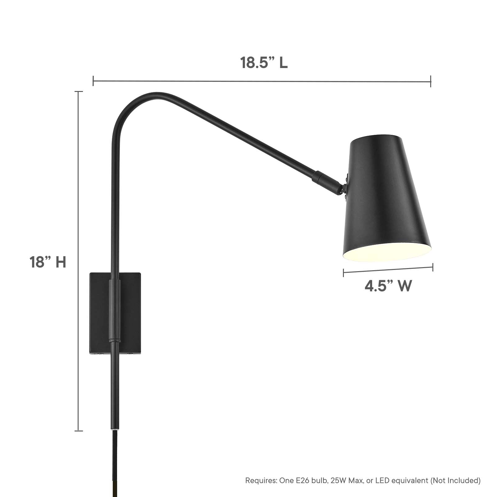 Faye Metal Wall Sconce By Modway - EEI-6532 - Image 9