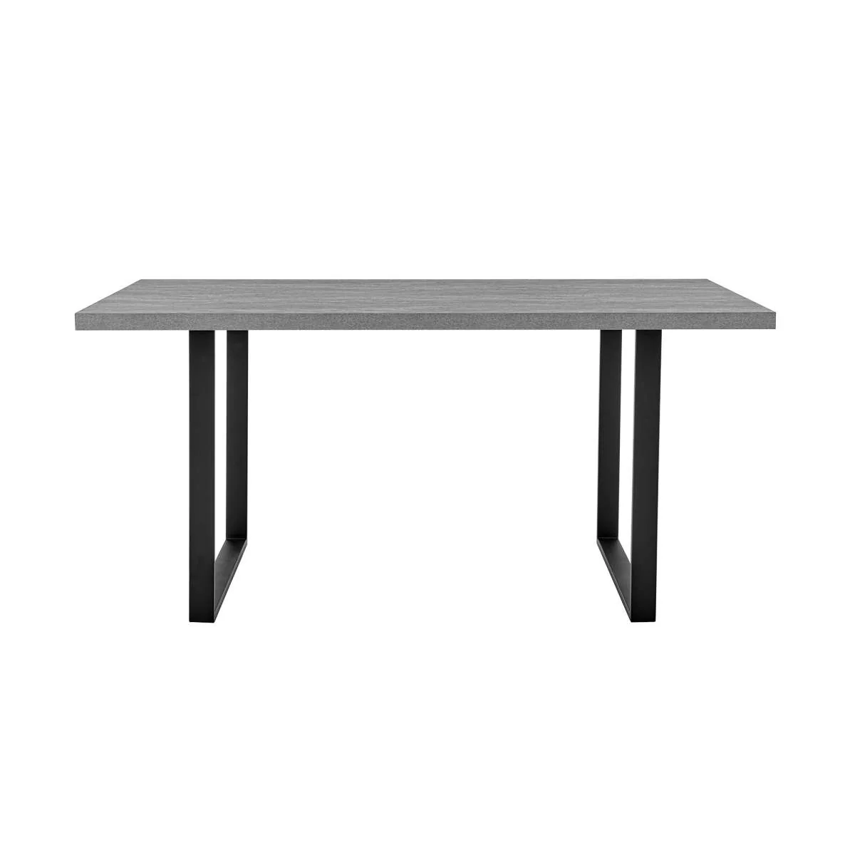 Fenton and Charcoal Monarch 7 Piece Modern Rectangular Dining Set By Armen Living - Image 4