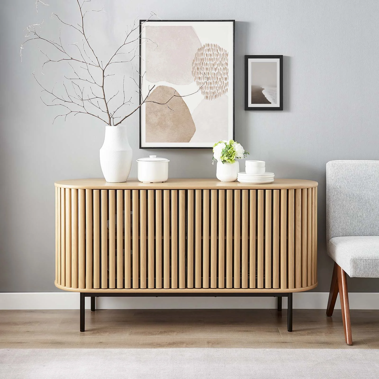 Fortitude 59” Oval Sideboard By Modway - EEI-6590