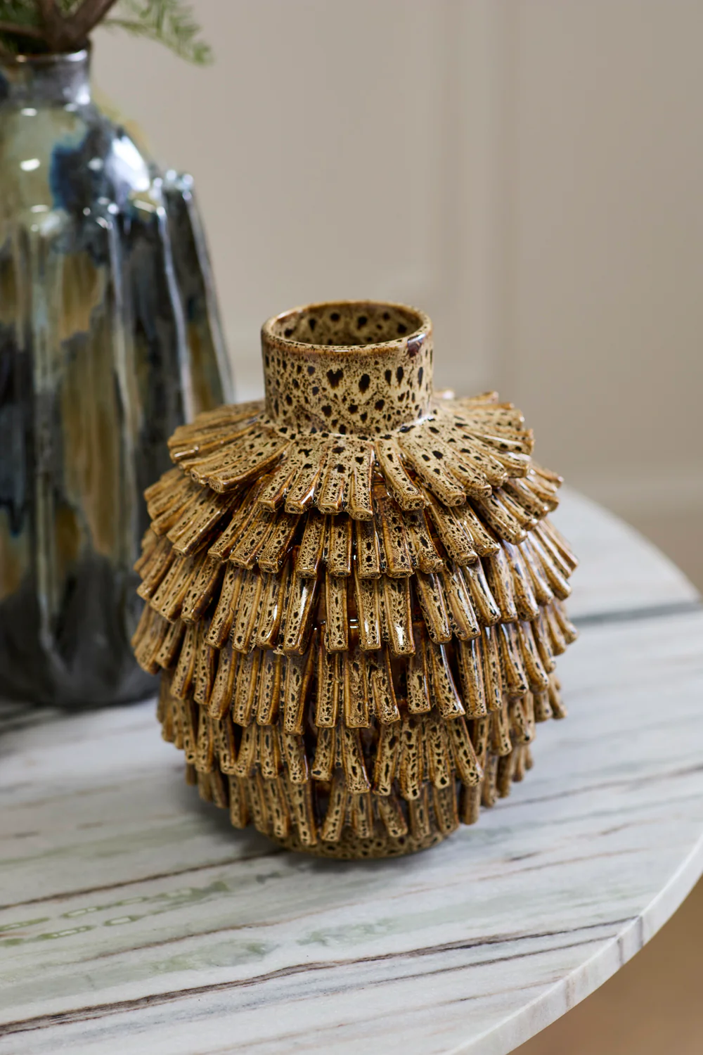 Fringe Vase By Accent Decor - Image 5