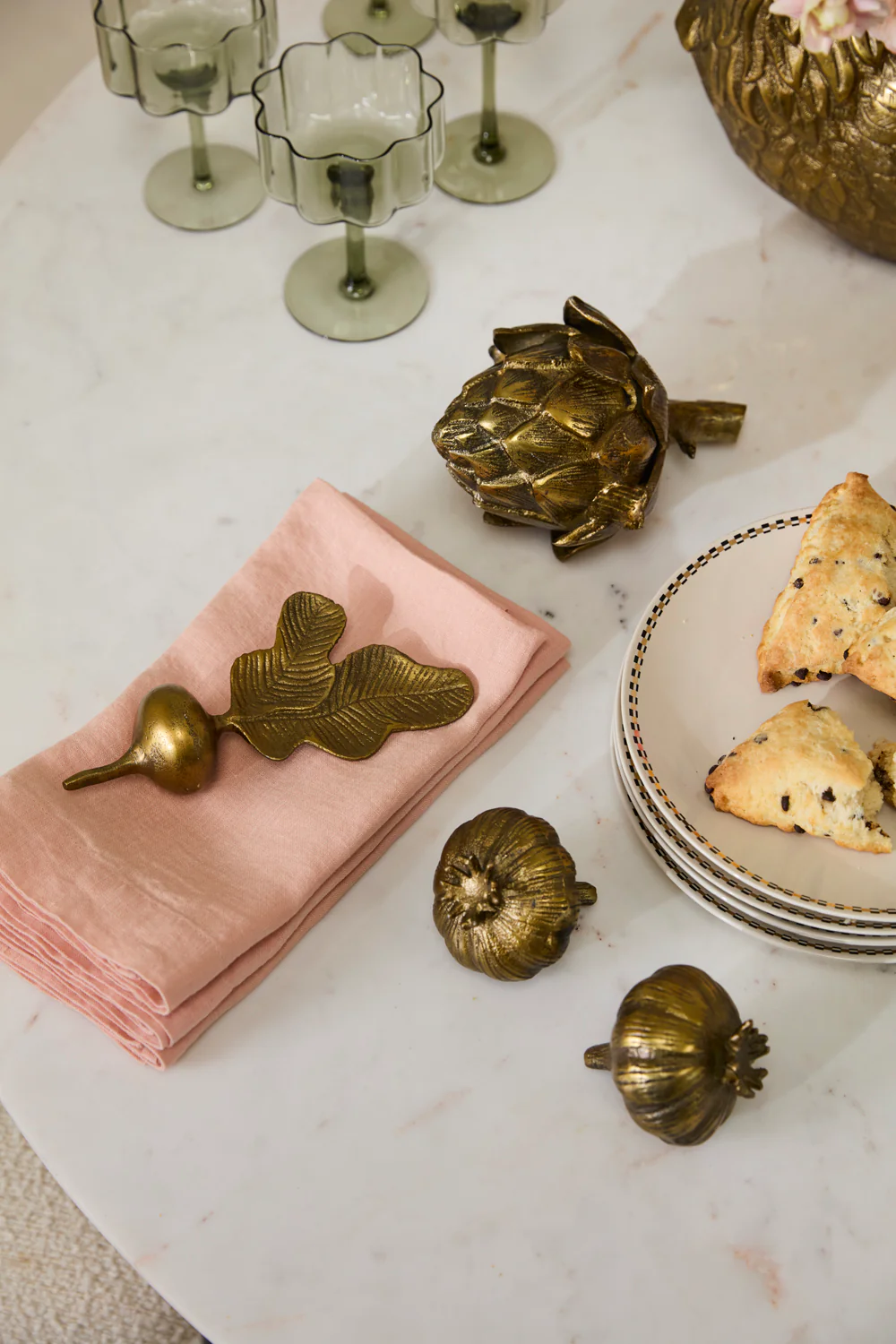 Gilded Veggies Set of 4 By Accent Decor - Image 5